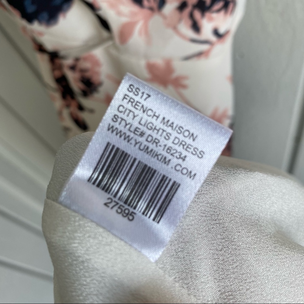 Yumi Kim Floral Midi Dress in Pink and Blue - Picture 13 of 14